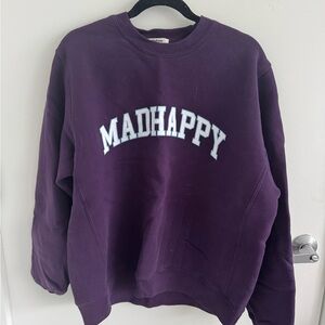 Madhappy Deep Purple Fleece Hoodie